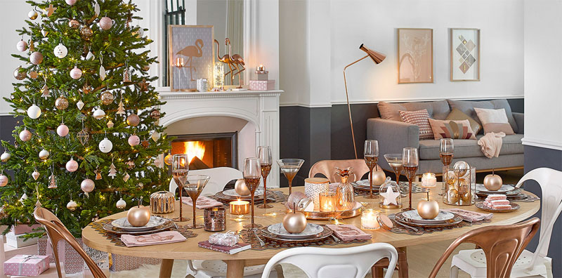 Maisons du monde Noël 2016 gold