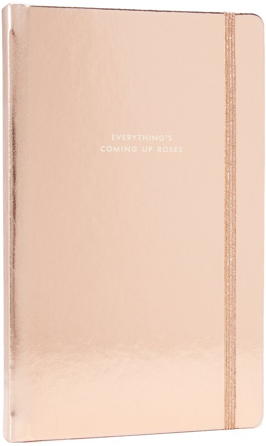 carnet de notes rose gold cadeaux rose gold