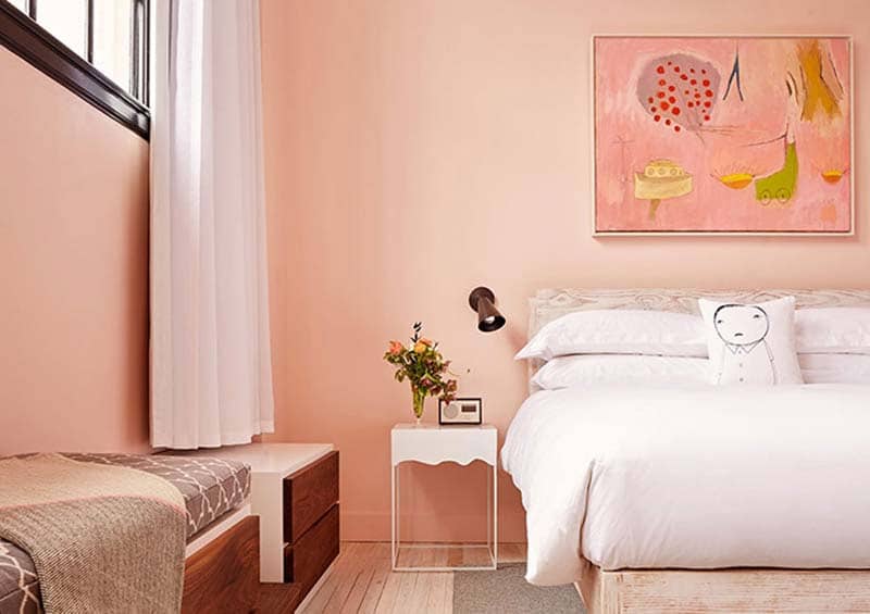 chambre rose adulte