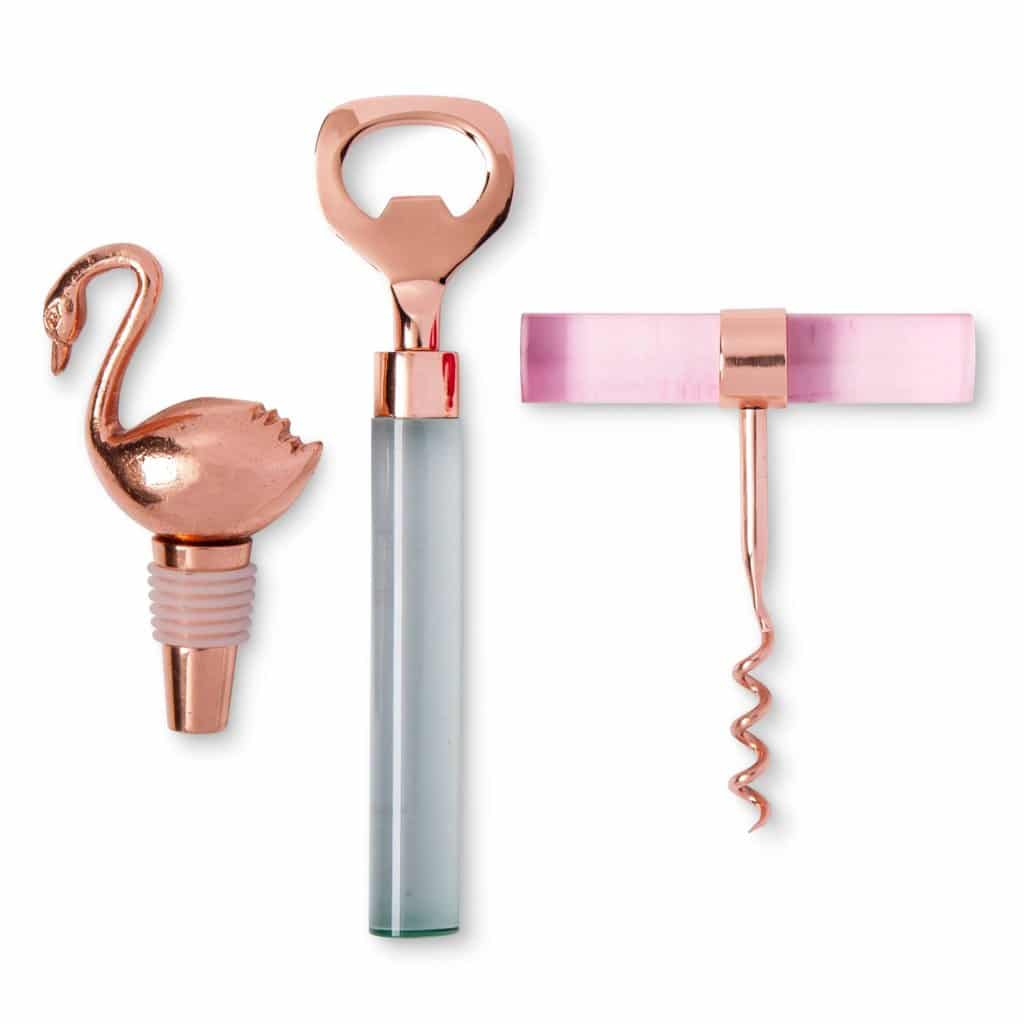 tire bouchon rose gold cadeaux rose gold