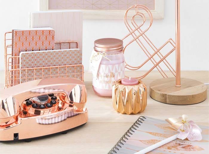 cadeaux rose gold