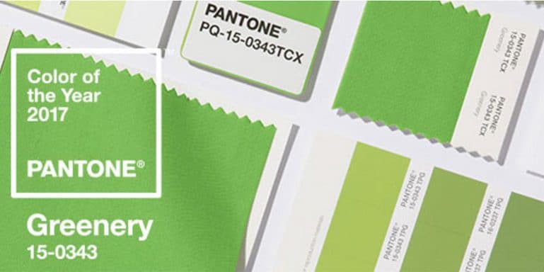 greenery color of the year pantone