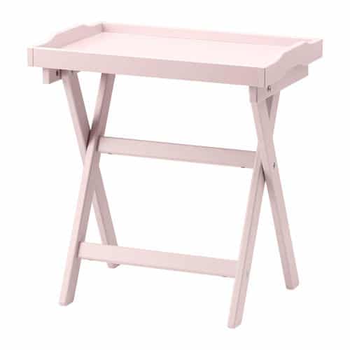 Table d appoint rose bonbon Ikea