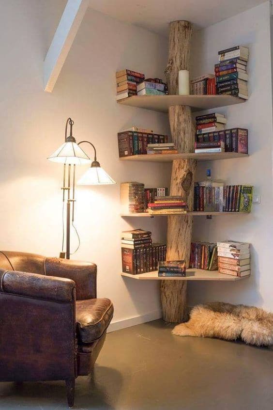 bibliotheque diy en bois