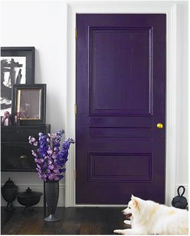 porte violette