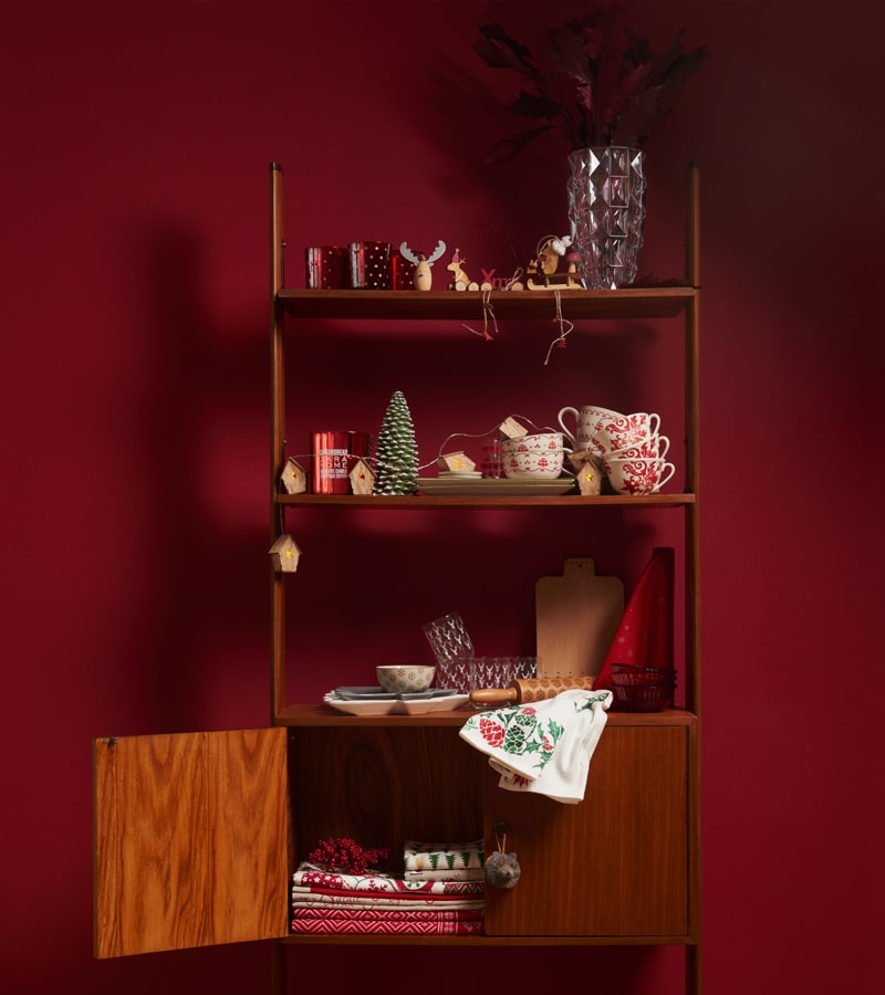 zara home deco noël 2017 rouge