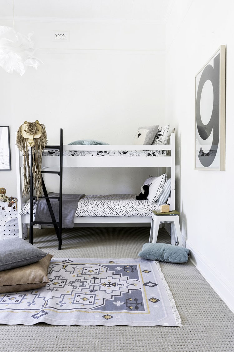 chambre enfants lit superpose