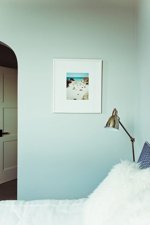 chambre bleu pastel