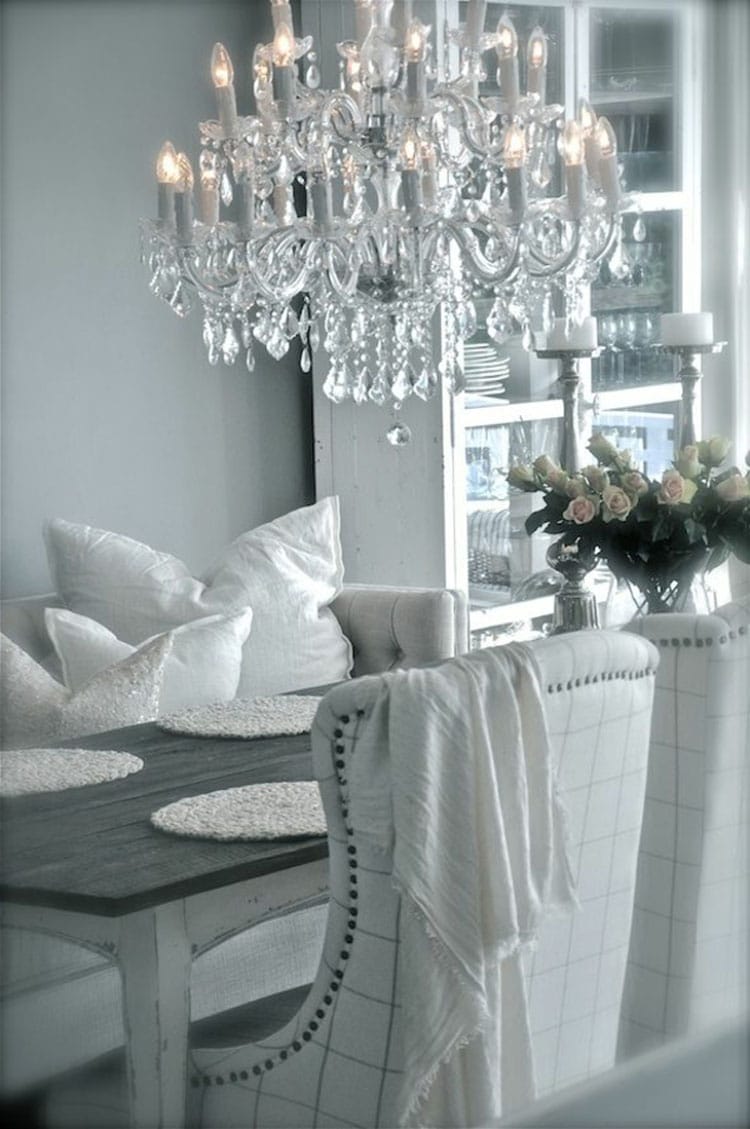 lustre en cristal 