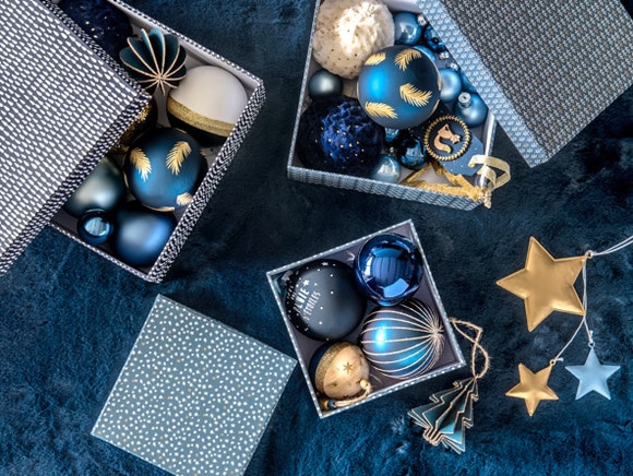 collection de noel maisons du monde 2018 deep blue 1