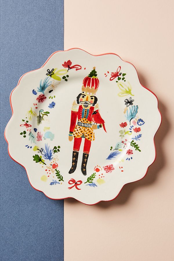 assiettes noel anthropologie