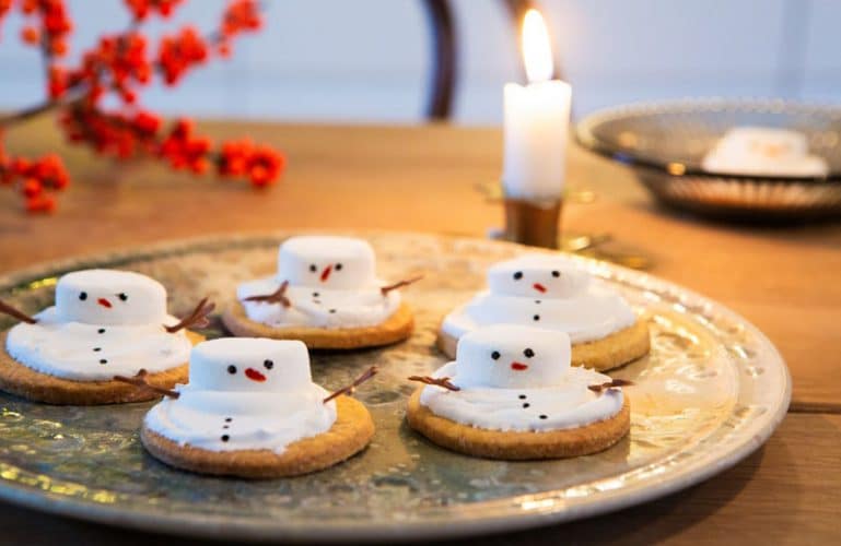 cookies bonhommes de neige