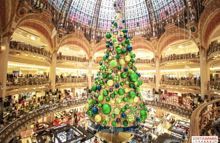 sapin galeries lafayettes 2018