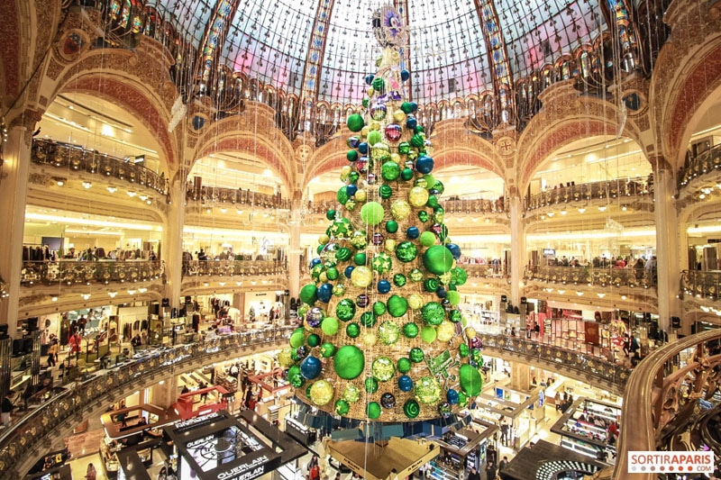 sapin galeries lafayettes 2018