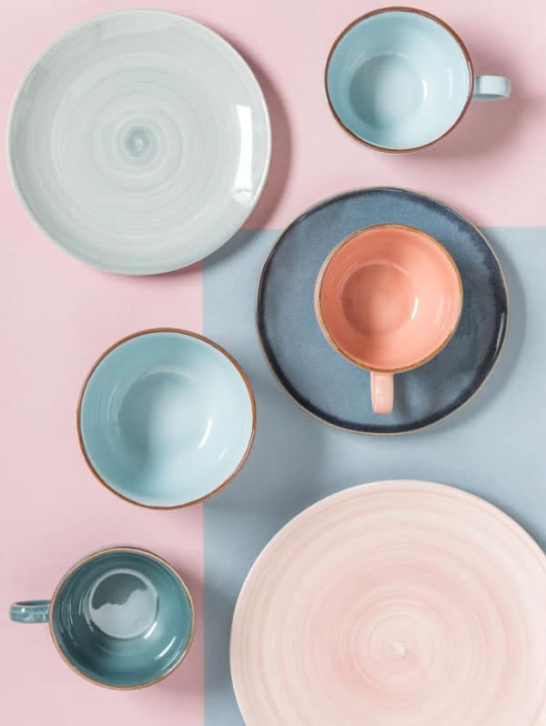 vaisselle pastel maisons du monde