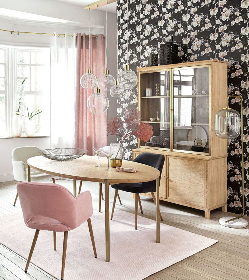 tendance blossom salle à manger maisons du monde