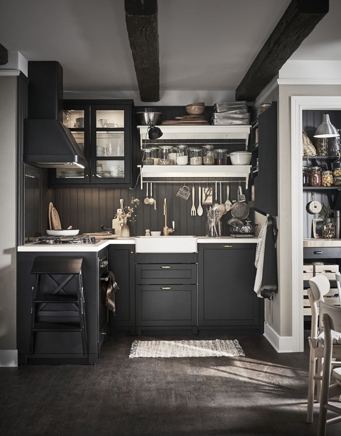 cuisine gris anthracite ikea