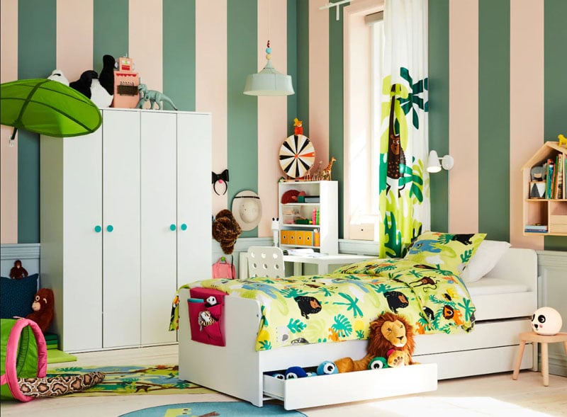 chambre enfant jungle ikea