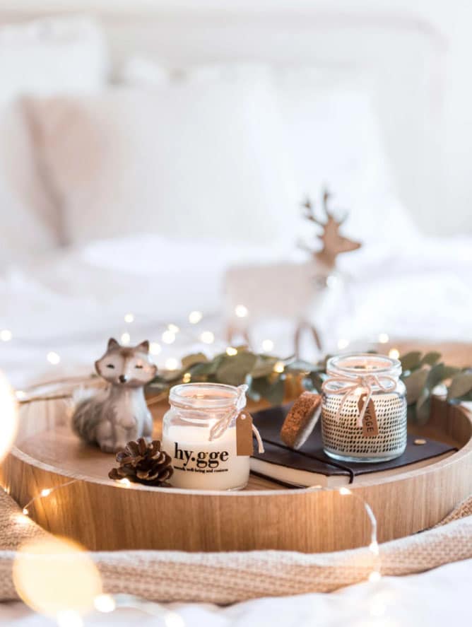 deco noel animaux bougies maisons du monde