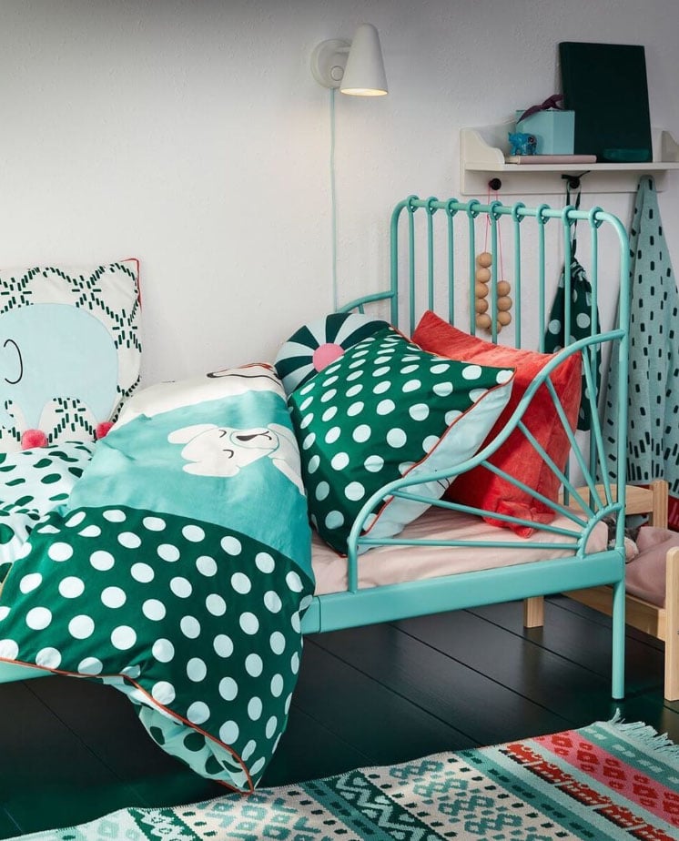 chambre enfant verte