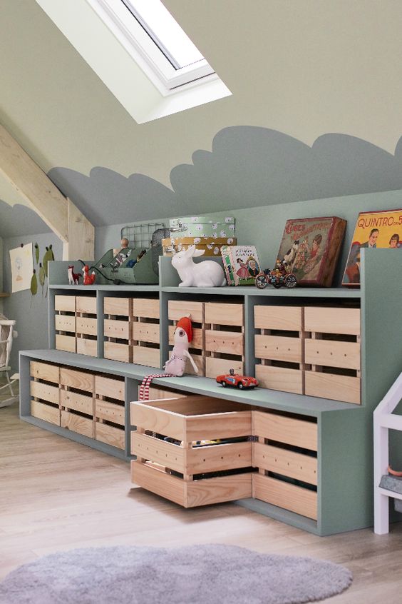 rangements chambre enfant