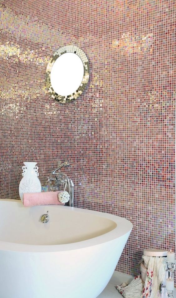 salle debain élégante mosaique