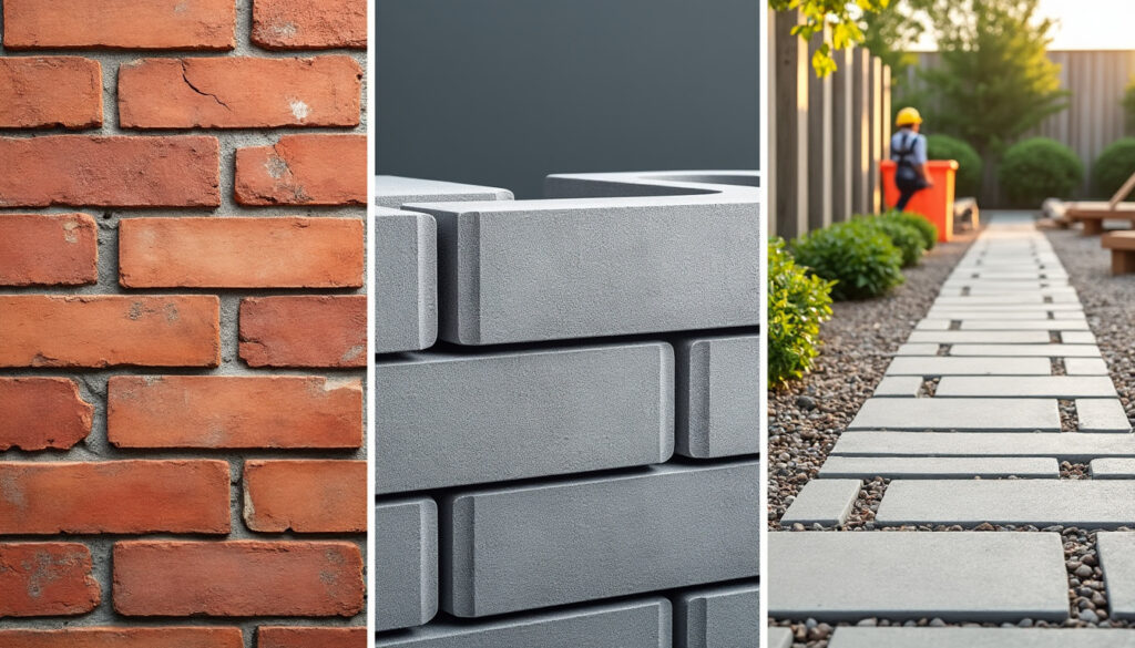 découvrez les différences entre brique, parpaing et pavé, ainsi que leurs usages spécifiques en construction pour choisir les matériaux adaptés à vos projets.