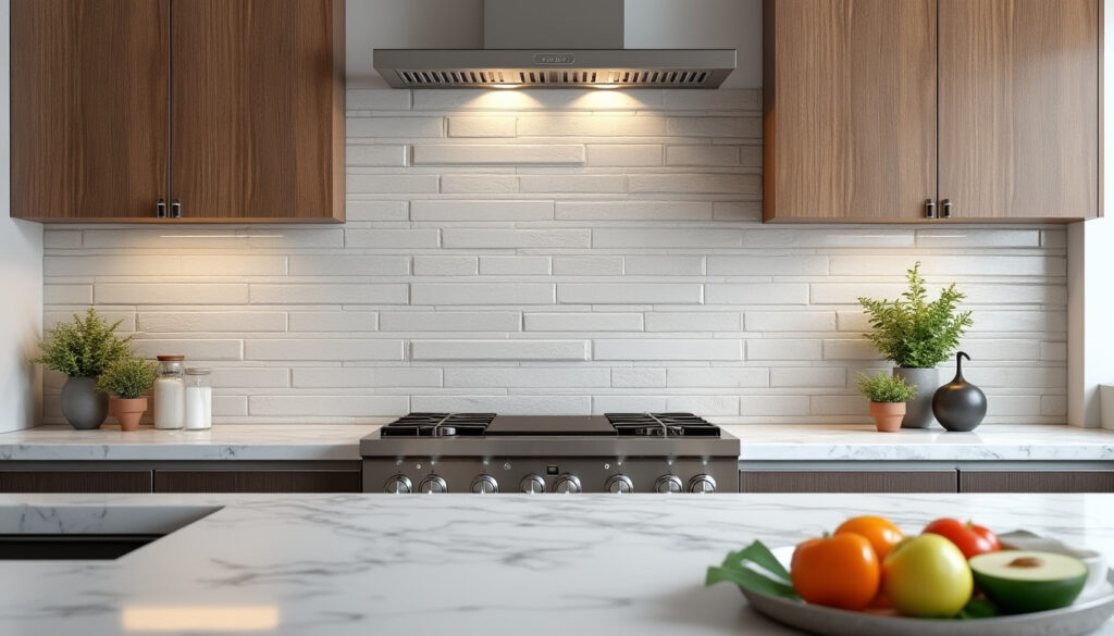 découvrez des idées inspirantes et des matériaux résistants pour une crédence de cuisine en carrelage, alliant style et durabilité.
