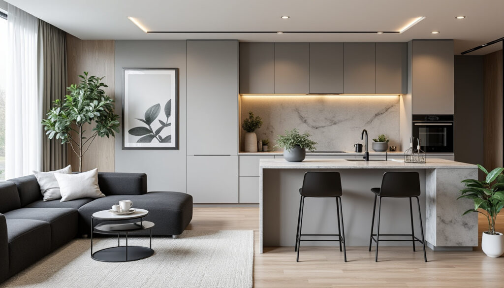 découvrez des idées et astuces d'aménagement pour optimiser une cuisine ouverte sur salon de 25m2, alliant style, fonctionnalité et confort dans un espace harmonieux.