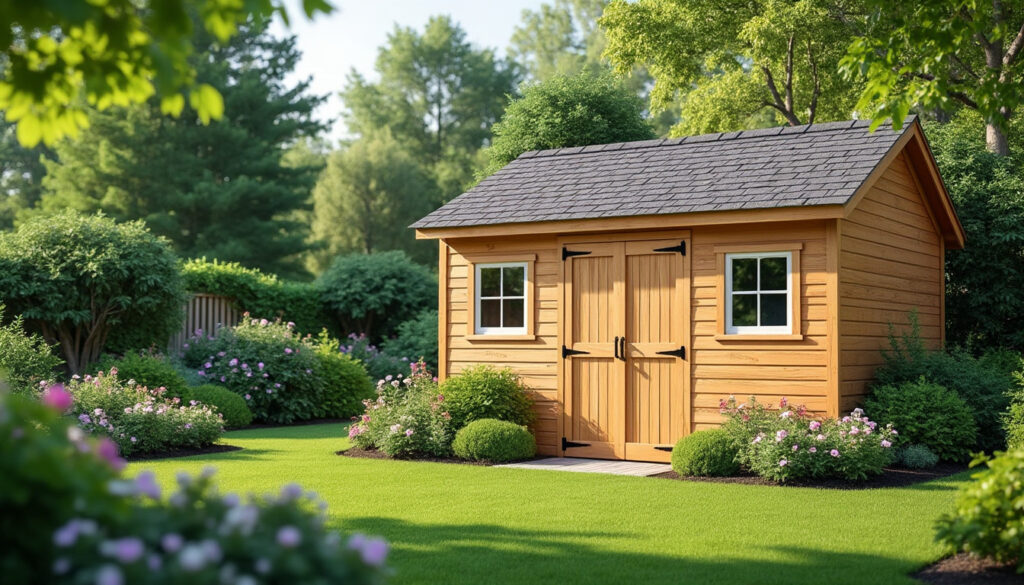 découvrez les conditions d'exonération de la taxe d'aménagement pour les abris de jardin construits avant 2012 et optimisez votre déclaration.