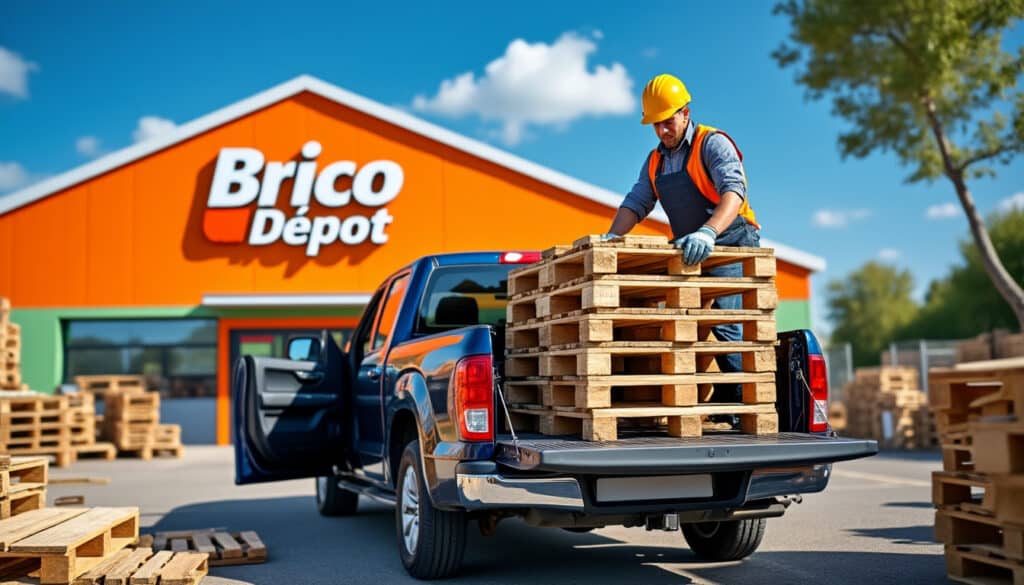 découvrez comment récupérer facilement des palettes en bois gratuites chez brico dépôt pour vos projets de bricolage et de décoration.