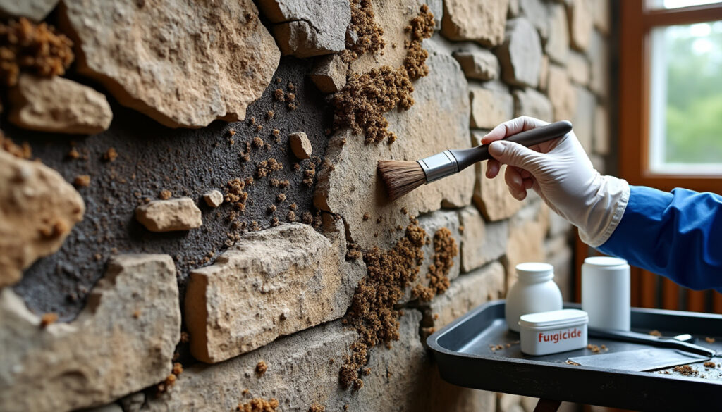 découvrez les méthodes efficaces pour traiter la mérule sur un mur en pierre et protéger durablement votre habitat contre ce champignon destructeur.