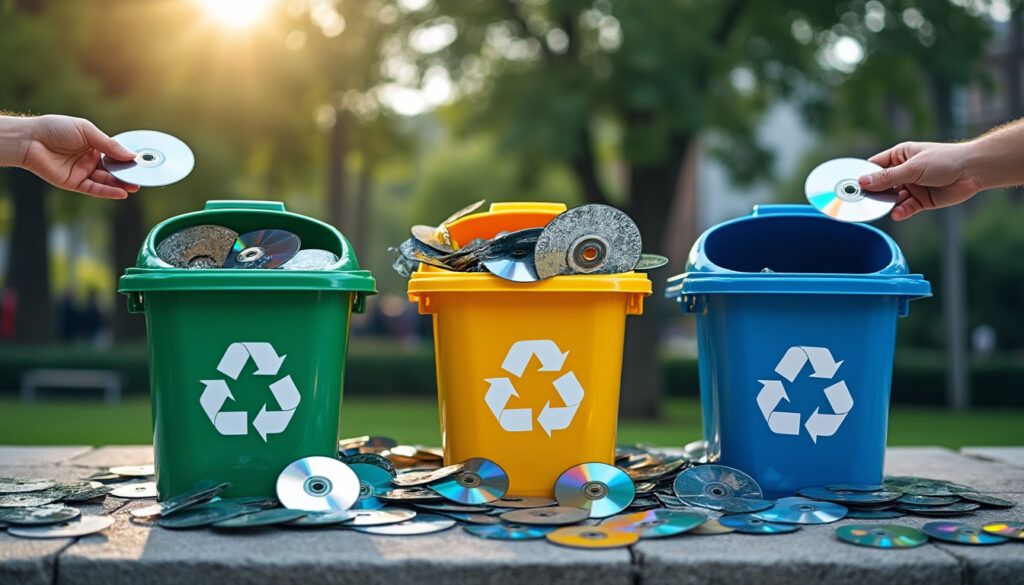 découvrez où jeter vos cd et dvd en respectant les règles de tri et profitez d'un recyclage simple pour protéger l'environnement.