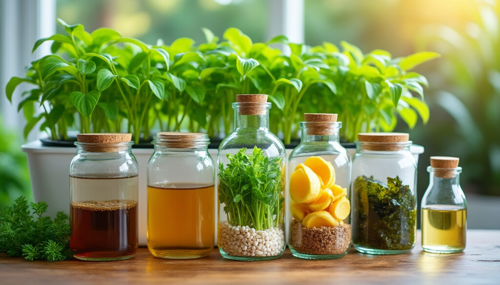 découvrez des recettes simples et naturelles pour créer votre propre engrais hydroponique maison, garantissant une croissance saine et durable de vos plantes.