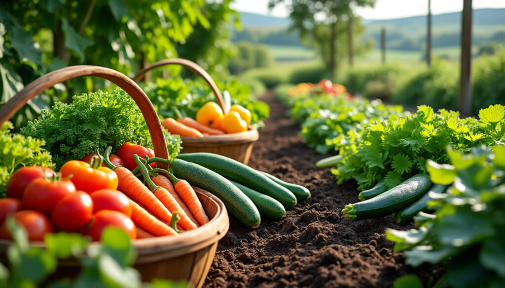 découvrez le potager de loire à la riche, votre source de paniers bio et légumes frais cultivés localement pour une alimentation saine et naturelle.