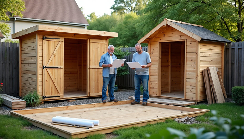 découvrez les démarches et autorisations nécessaires pour remplacer un abri de jardin : règles d’urbanisme, déclaration préalable et permis de construire.